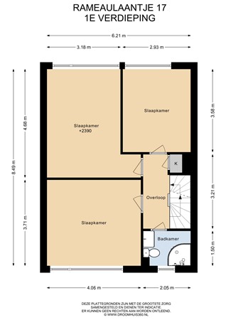Floorplan - Rameaulaantje 17, 1431 XX Aalsmeer